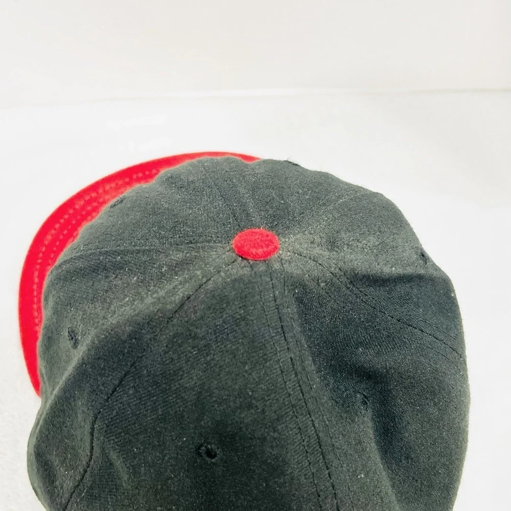 New Era Cincinnati‎ Reds 2-Tone On Field 59FIFTY Fitted Hat Cap 7 3/8 Black MLB